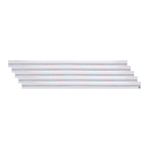 1M Number Line Negative-Positive, Pack of 5