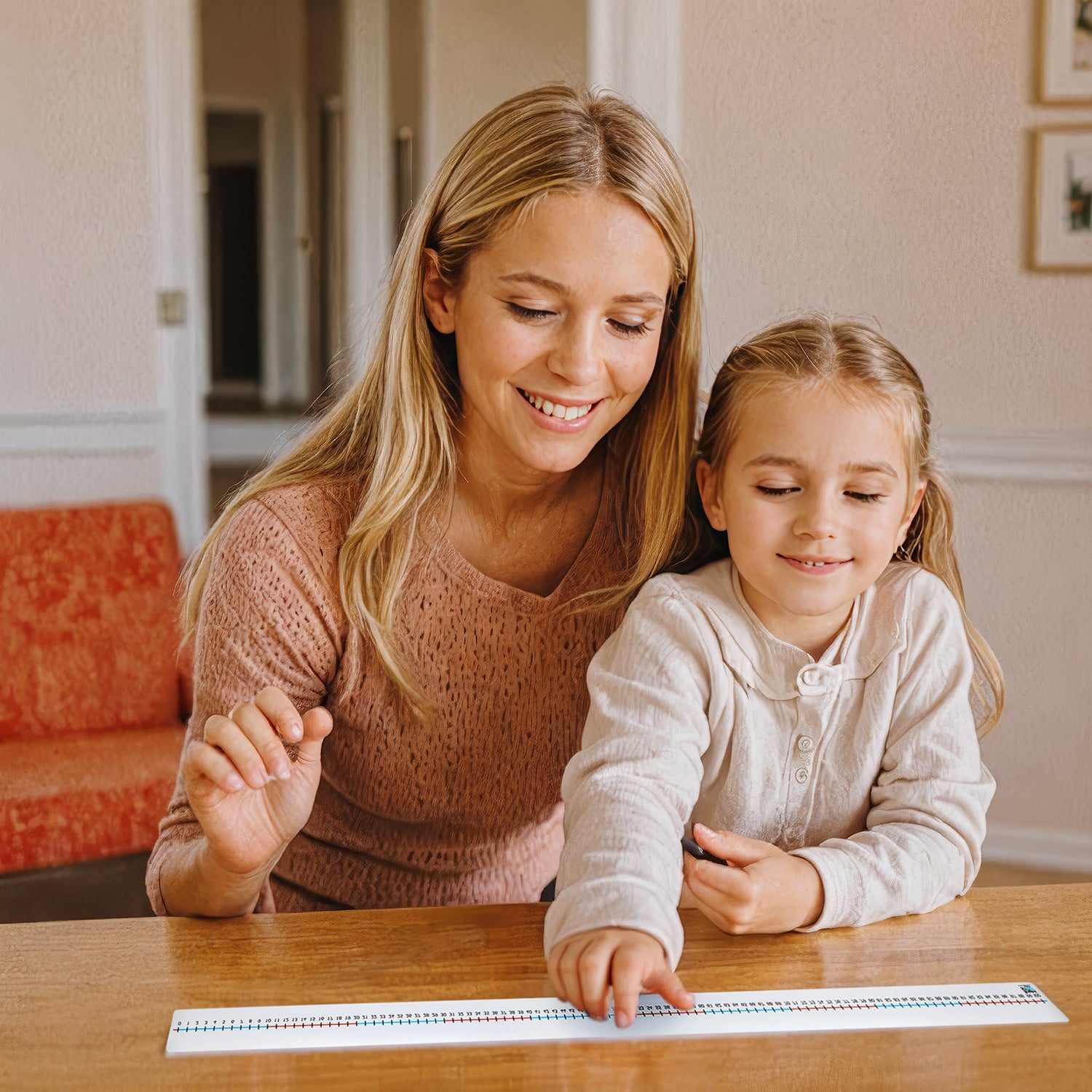 1M Desktop Number Line 0-100, Pack of 5