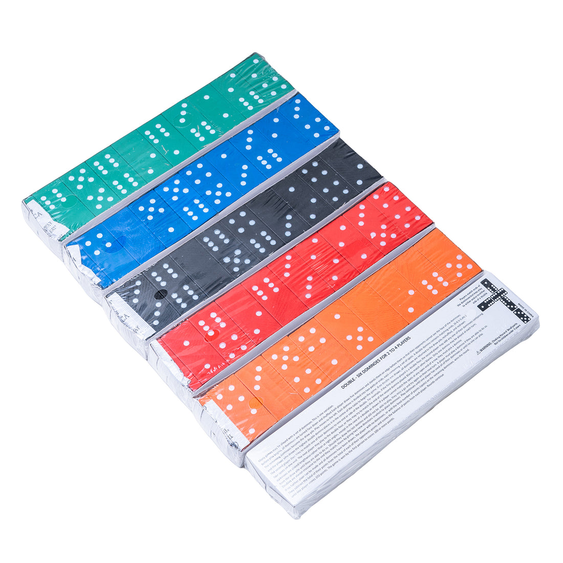 Colour Dominoes, Pack of 6 Sets