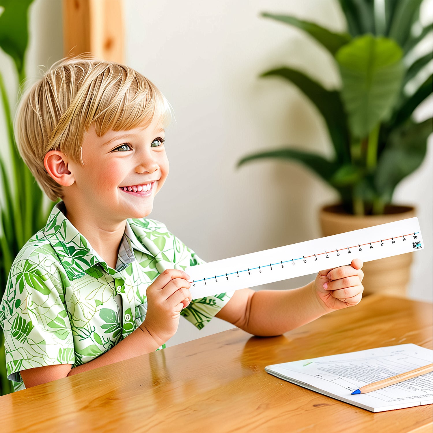 Table Top Number Line 0-20, Pack of 10