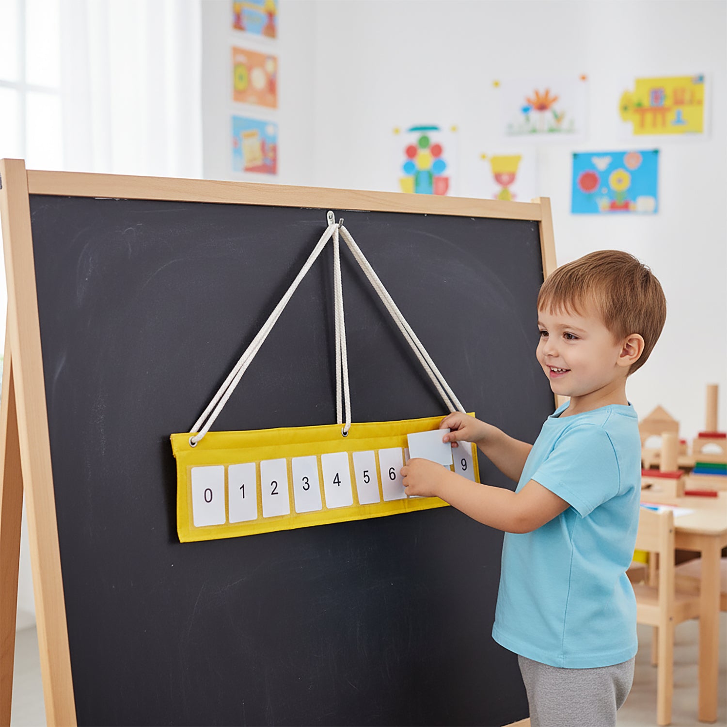 Wall 10 Pocket Number Line