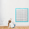 Blank Hundred Board Chart – 1-100 Math Grid for Counting, Skip Counting & Number Patterns