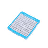 Double-Sided 100 Squares Board Small Size, Pack of 30