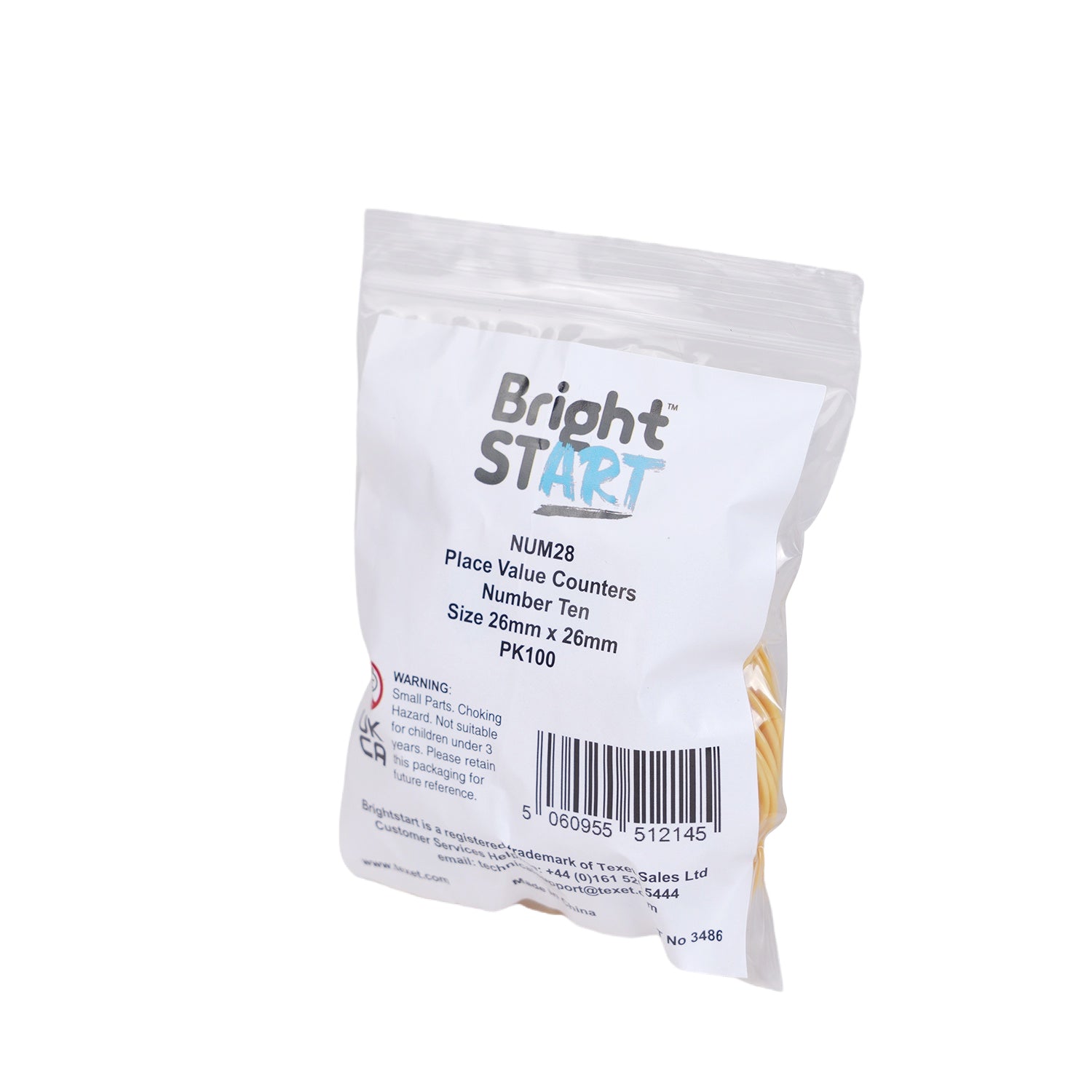 Place Value Counters Number Ten, Pack of 100