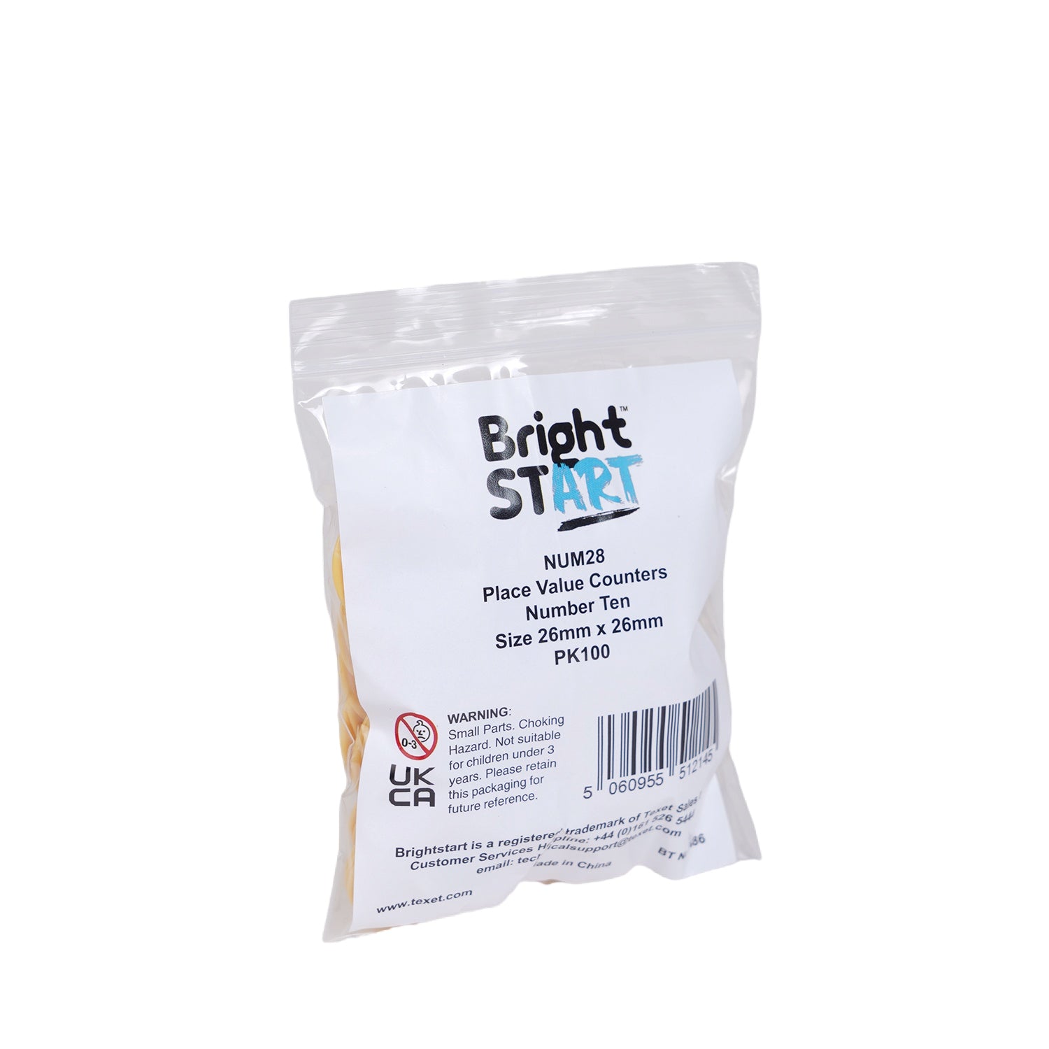 Place Value Counters Number Ten, Pack of 100