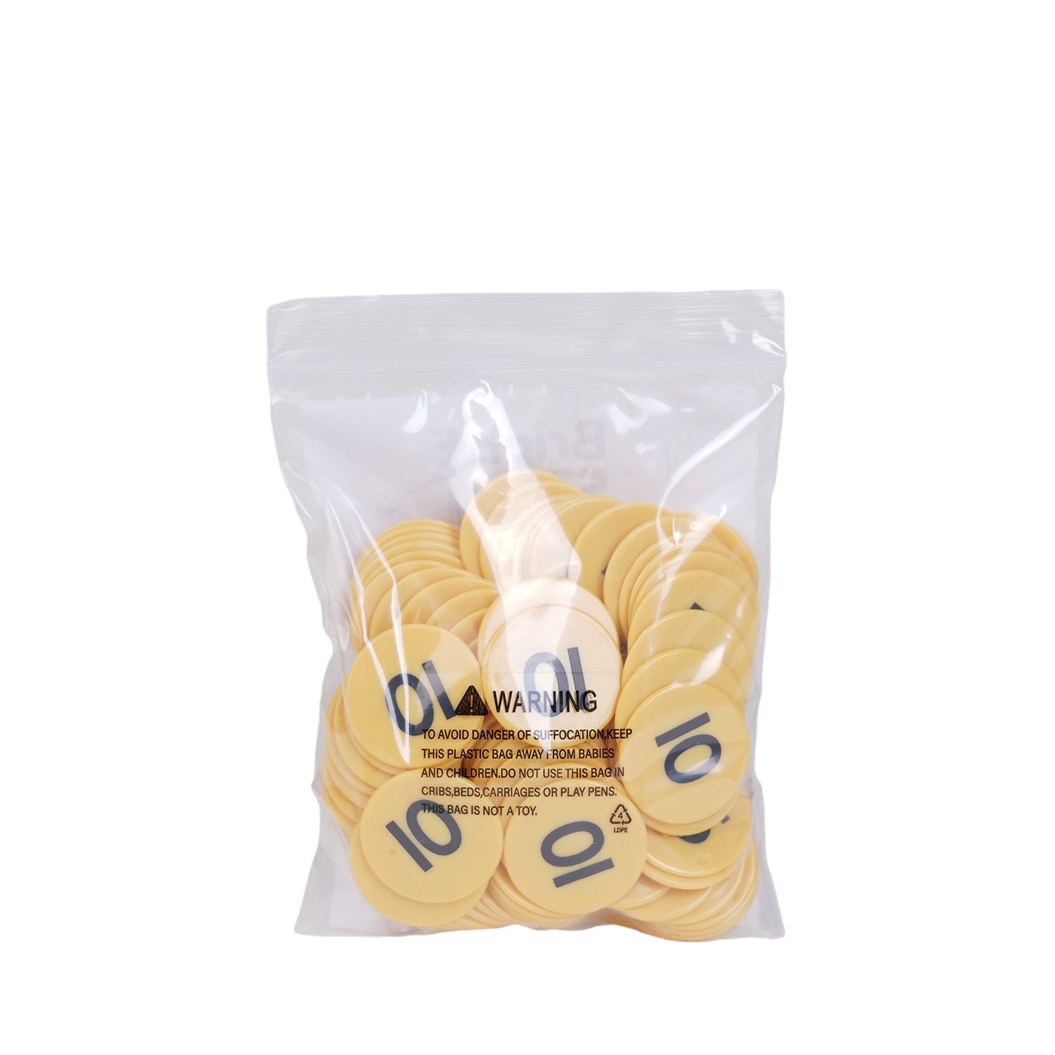 Place Value Counters Number Ten, Pack of 100