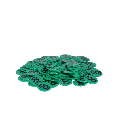 Place Value Counters Number One Hundred, Pack of 100