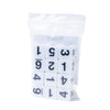Number Dice 1 to 6, Pack of 12