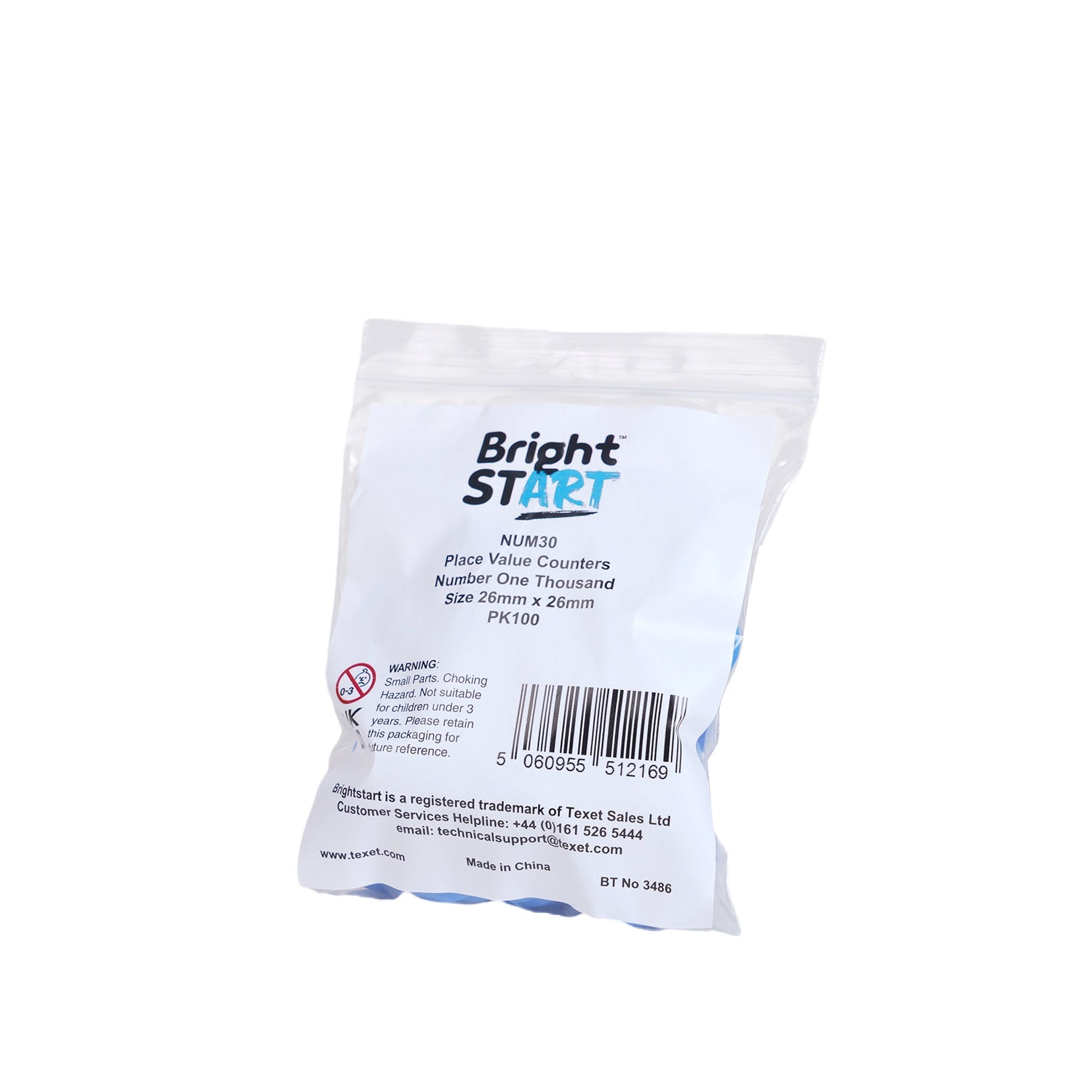 Place Value Counters Number One Thousand, Pack of 100