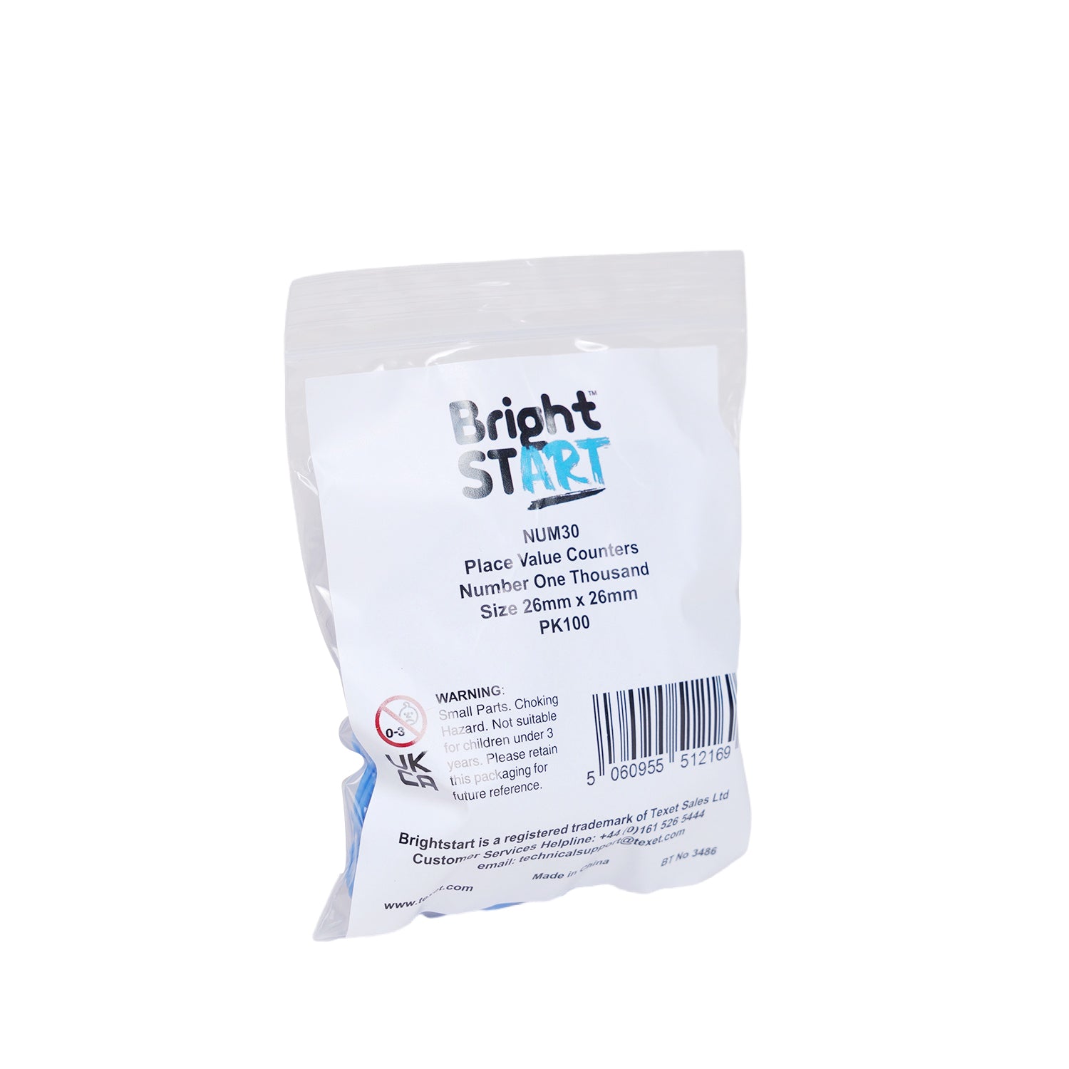 Place Value Counters Number One Thousand, Pack of 100