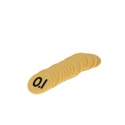 Decimal Place Value Counters Number 0.1, 0.01 & 0.001 Set, Pack of 300