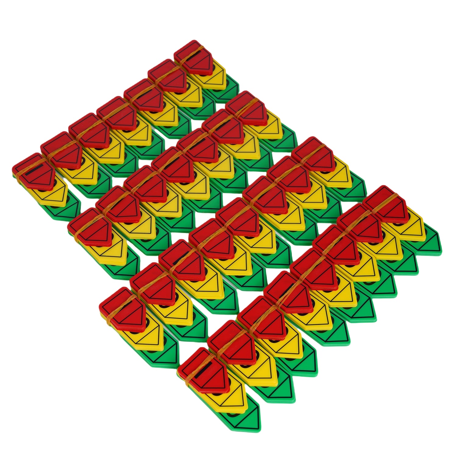 Mini Plastic Place Value Arrows 27 Pieces Set, Pack of 30 Sets