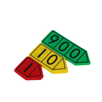 Mini Plastic Place Value Arrows, Pack of 27
