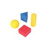 Foam Geometric Solid Shape Set, Pack of 10