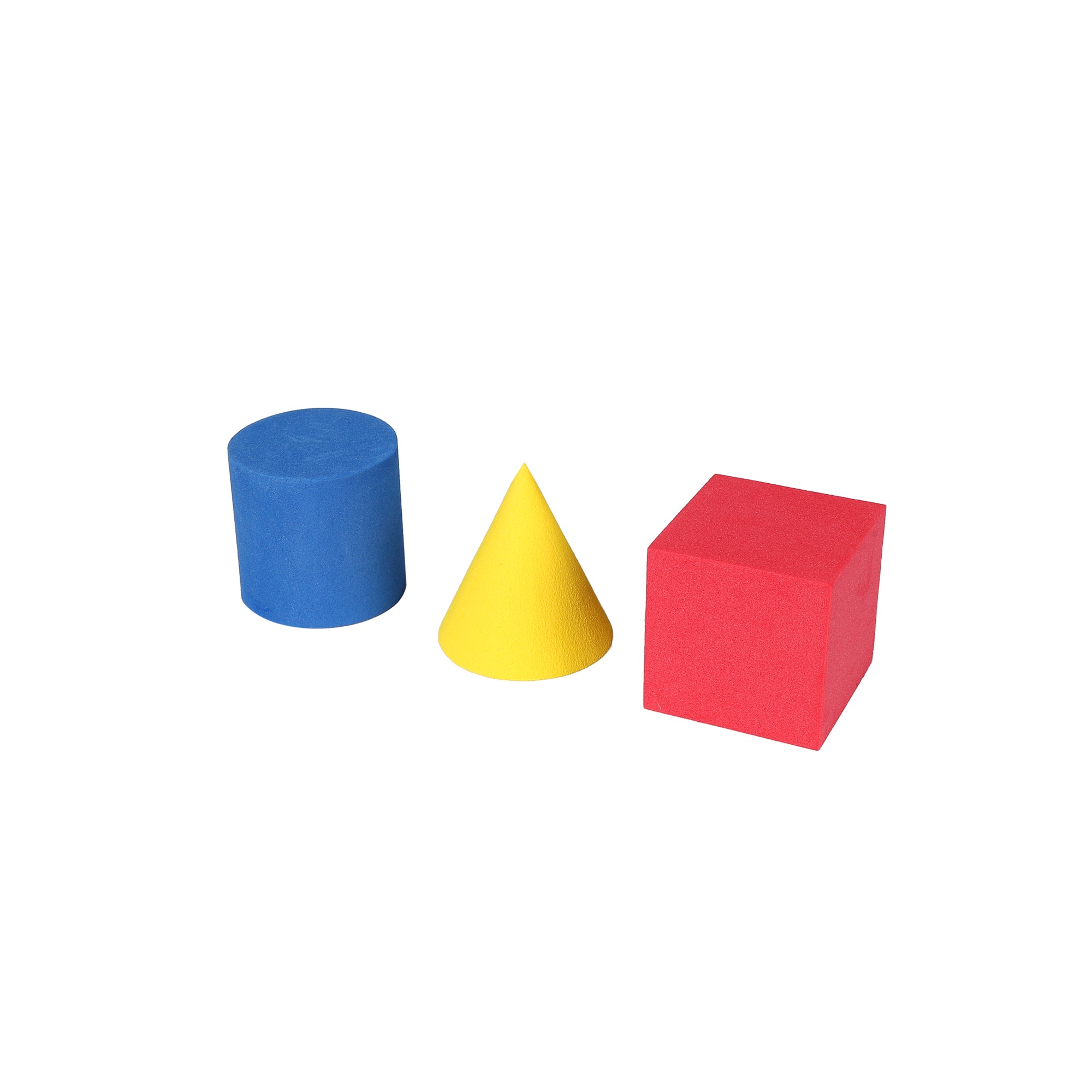 Foam Geometric Solid Shape Set, Pack of 10