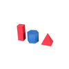 Foam Geometric Solid Shape Set, Pack of 10