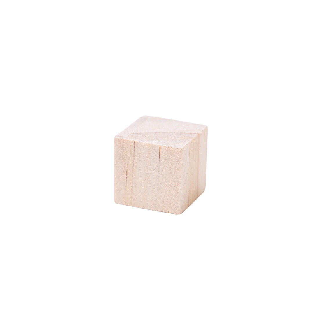 Plain Wooden Cubes, Pack of 100