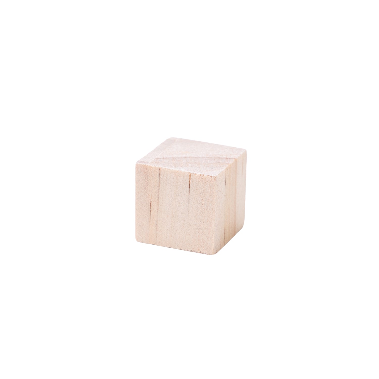 Plain Wooden Cubes, Pack of 100