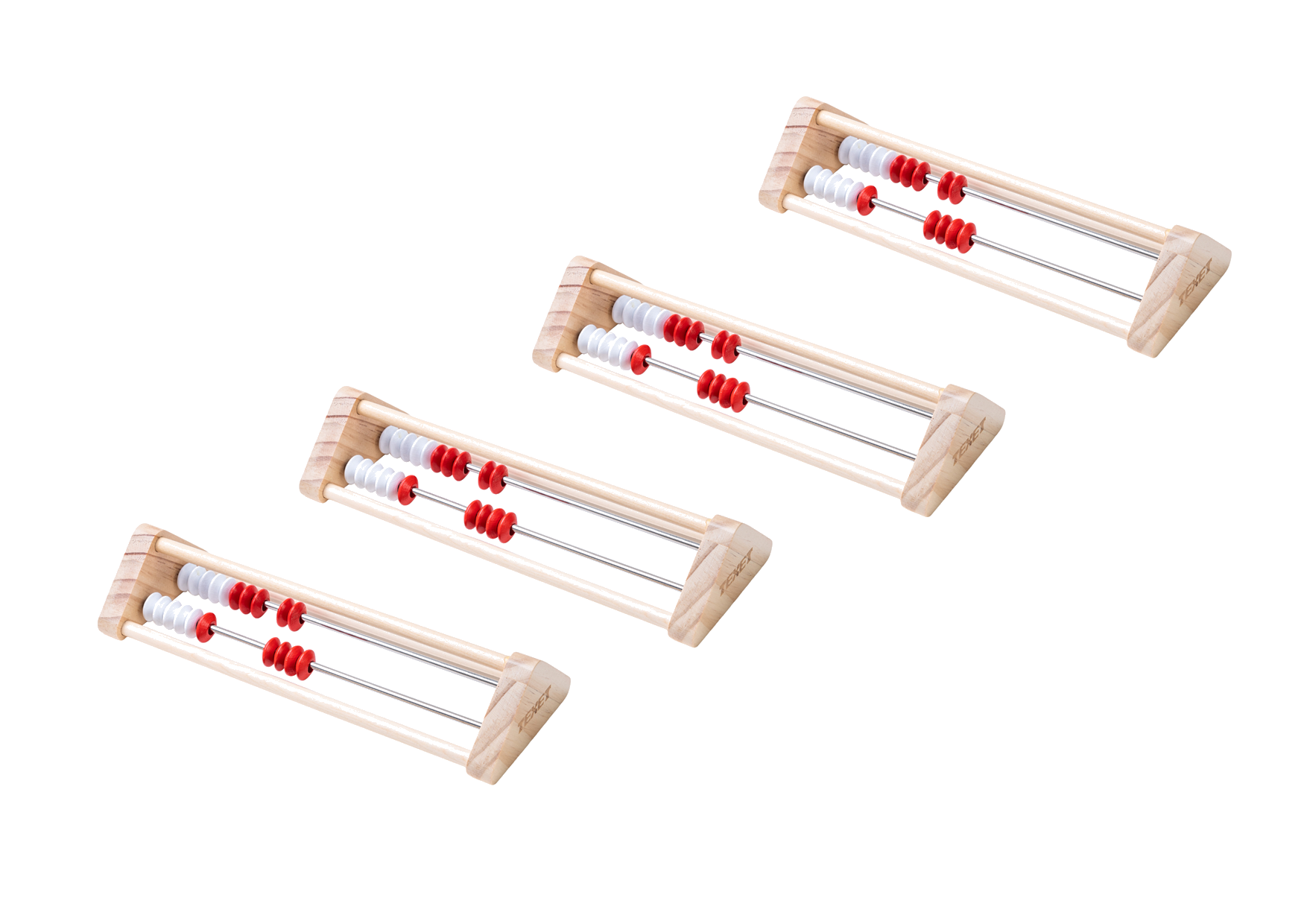 Wooden Counting Frame, Pack of 4