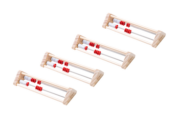 Wooden Counting Frame, Pack of 4