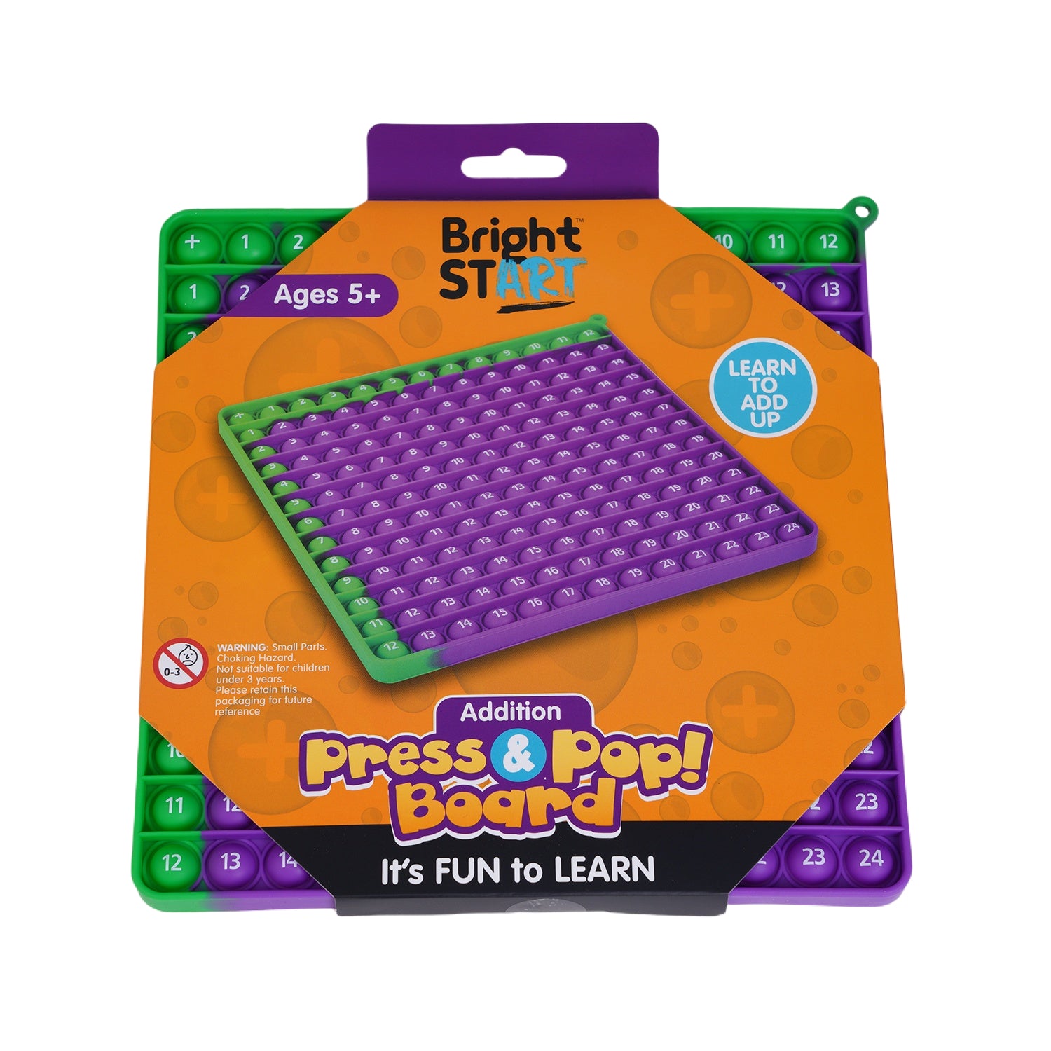 Addition Press & Pop Number Board
