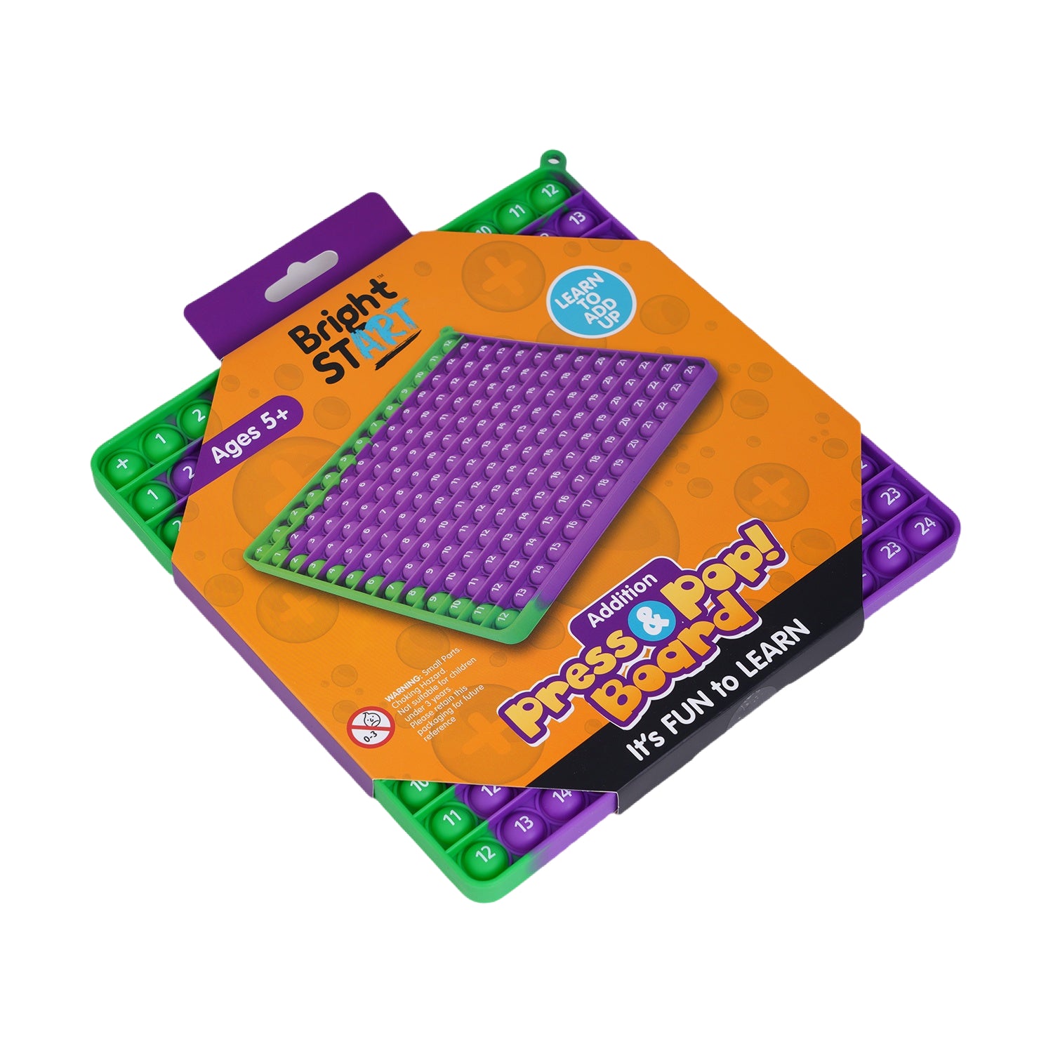 Addition Press & Pop Number Board