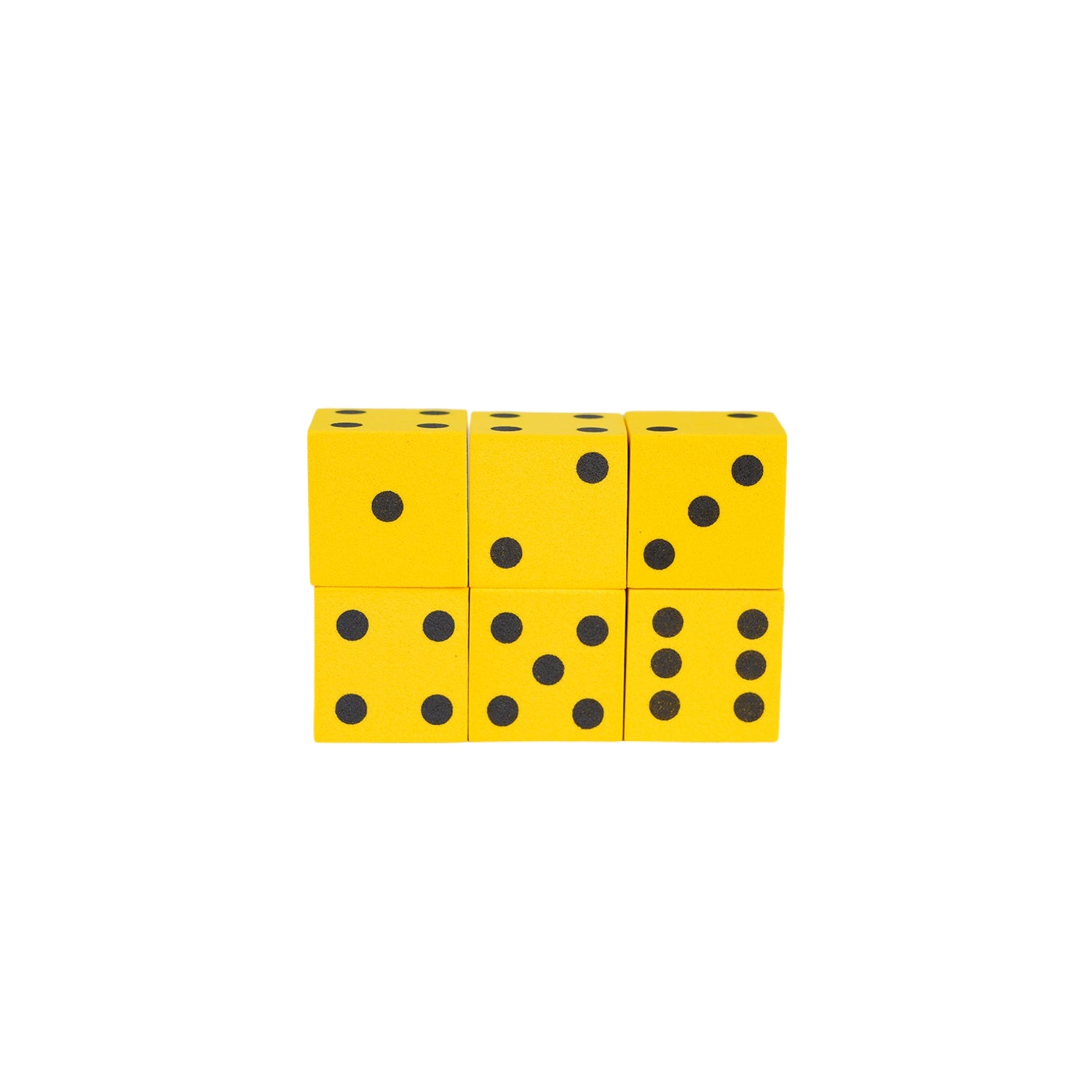 Soft Foam Dice, Pack of 200