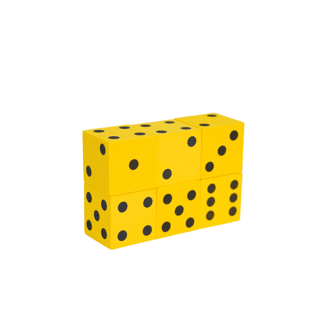 Soft Foam Dice, Pack of 200