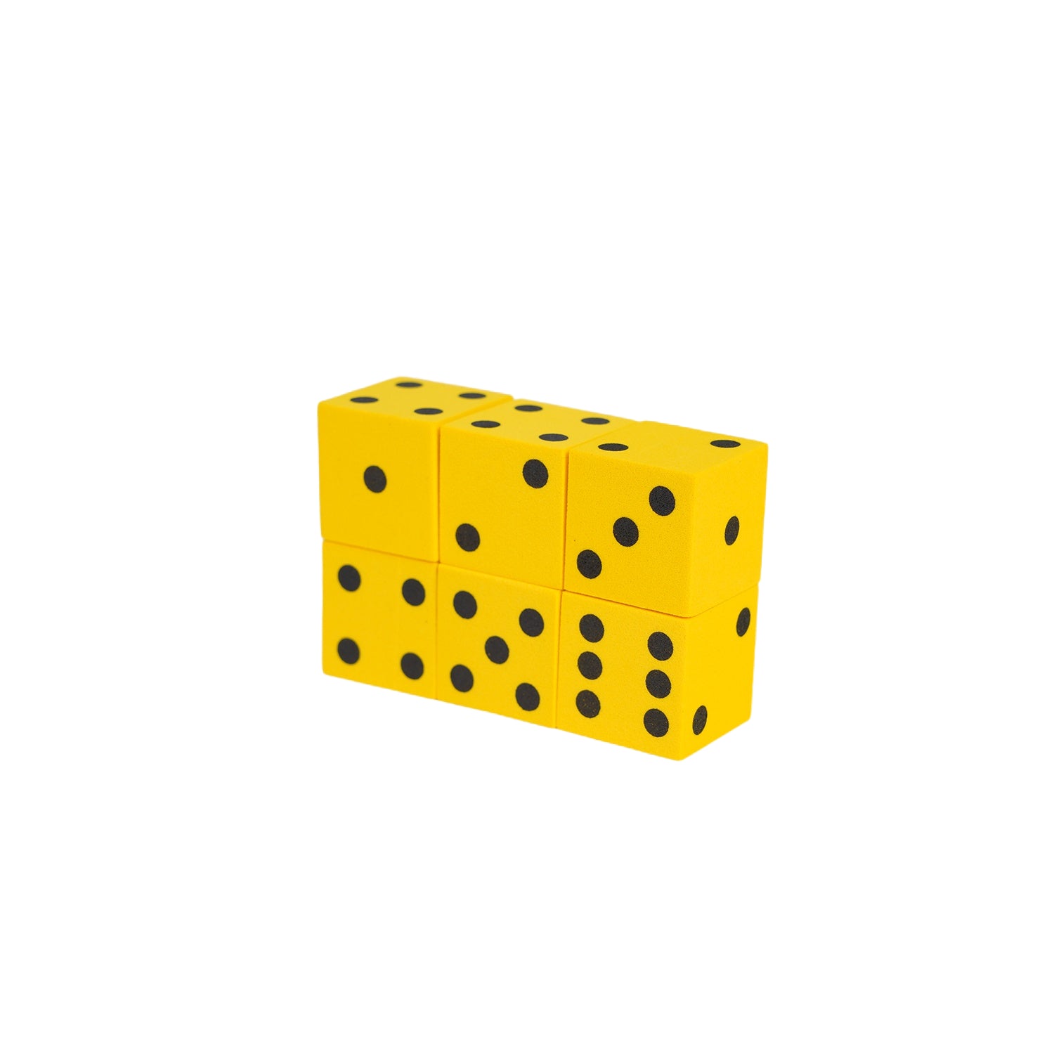 Soft Foam Dice, Pack of 200