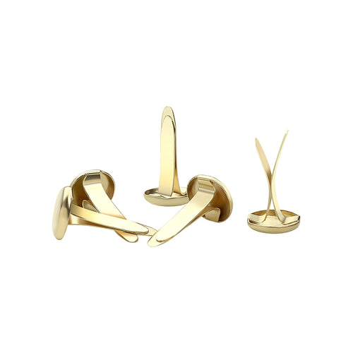 13mm Brass Paper Fasteners, Pack of 200