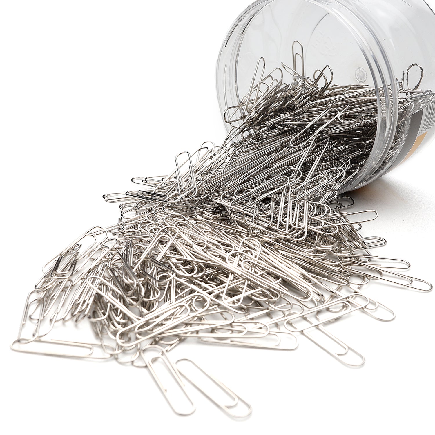 Plain Metal Paper Clips, Pack of 500