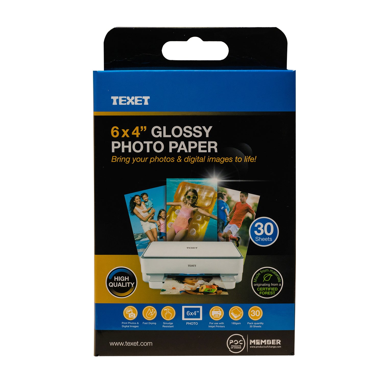 4R Glossy Photo Paper, Pack of 30