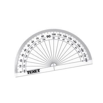 Protractor 180 Degree, Pack of 10