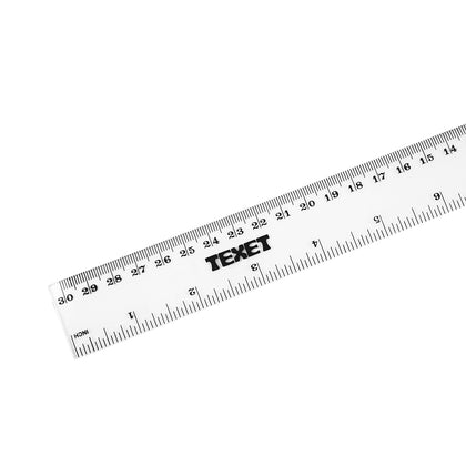 Clear Left Handed Ruler 30cm / 12