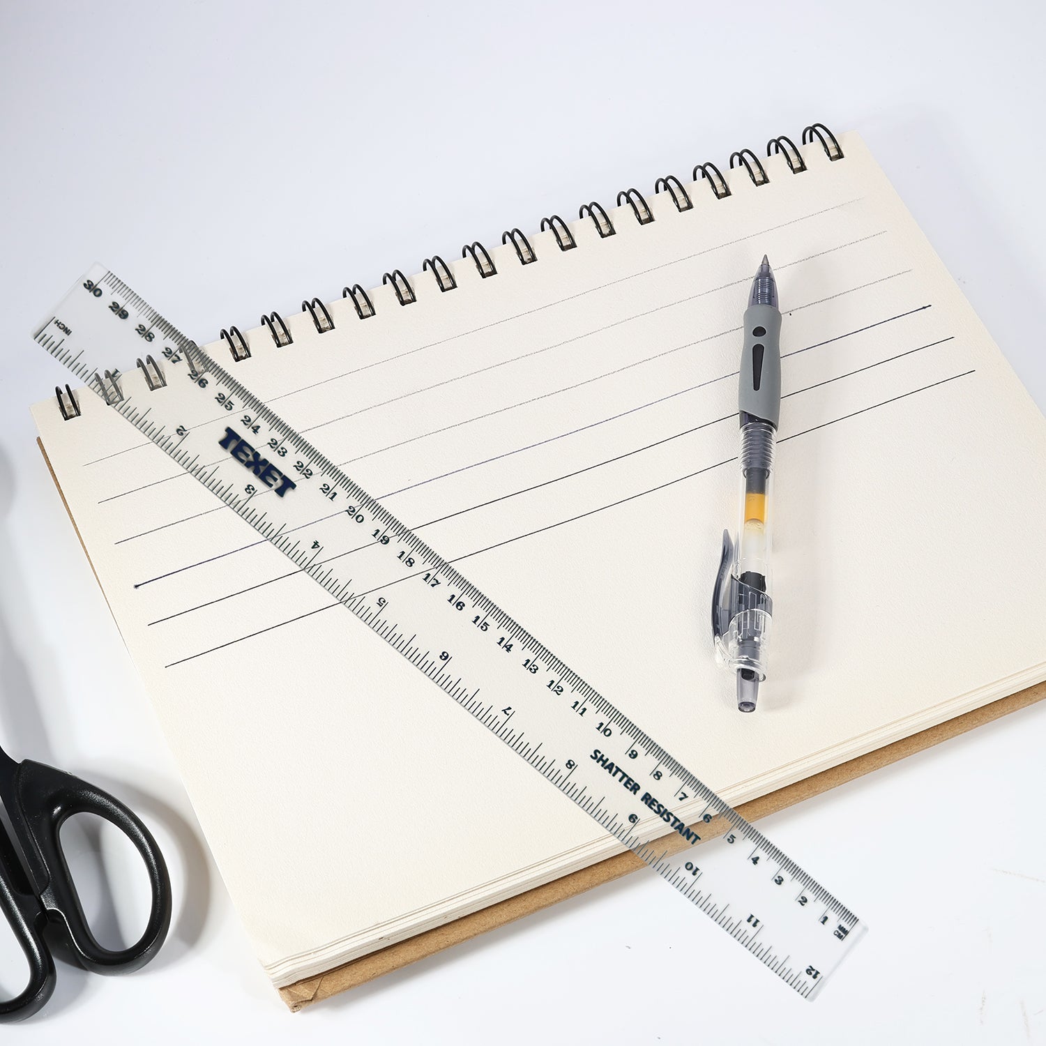 Lafte Handed Ruler Clear Left Handed Ruler 30cm / 12