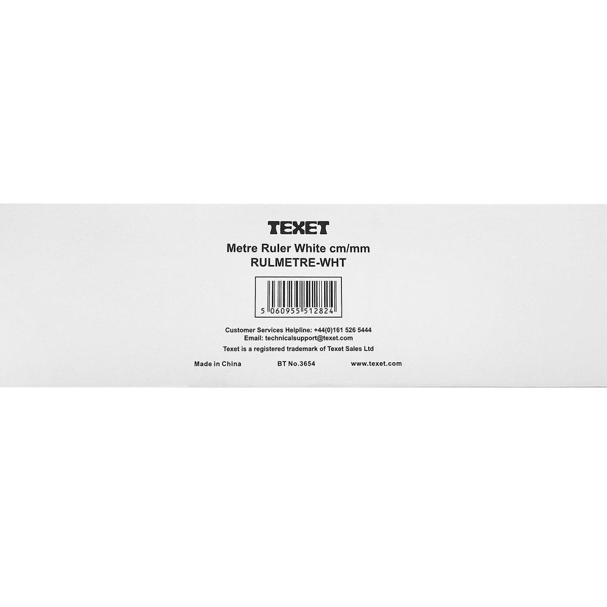 Texet Ruler Metre Ruler, 100cm / 1000mm – www.texet.com