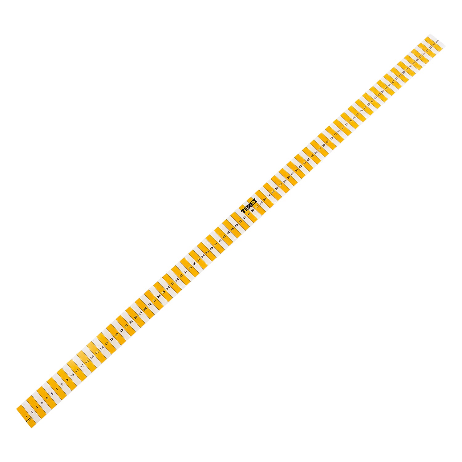 Metre Blocks Metre Ruler, Coloured with Blocks – www.texet.com
