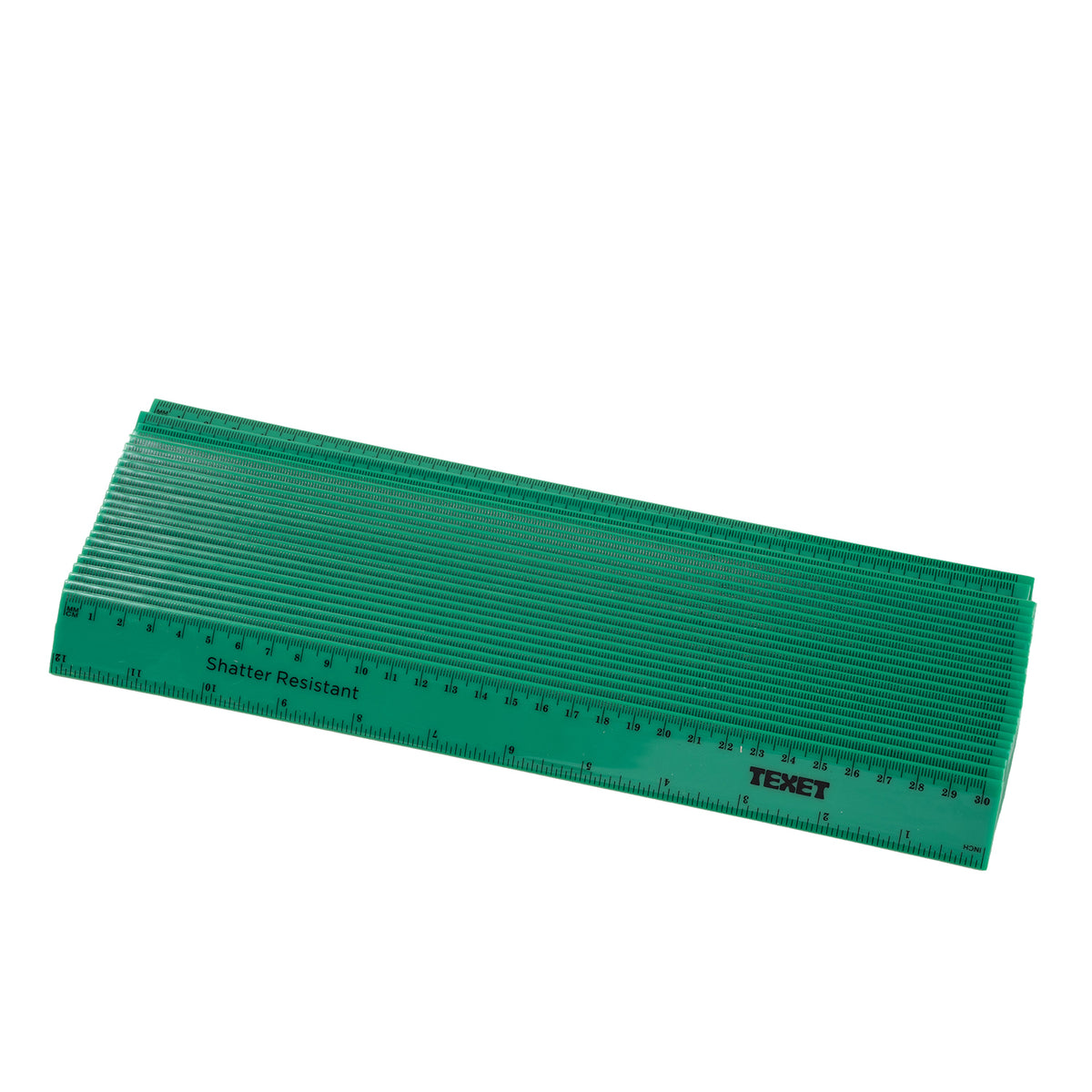 Texet Ruler Coloured Ruler, 30cm Pack of 100 – www.texet.com