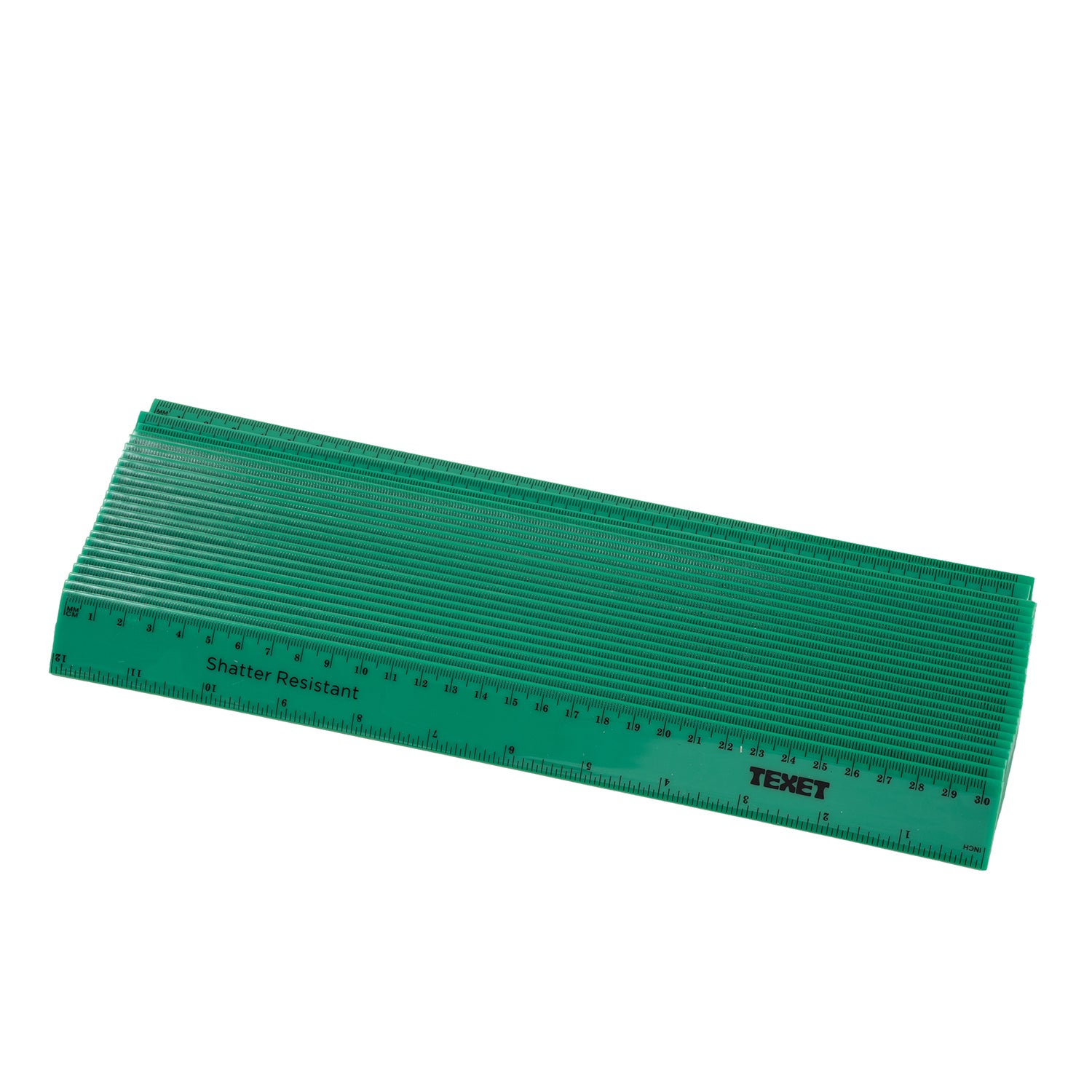 Coloured Ruler, 30cm Pack of 100