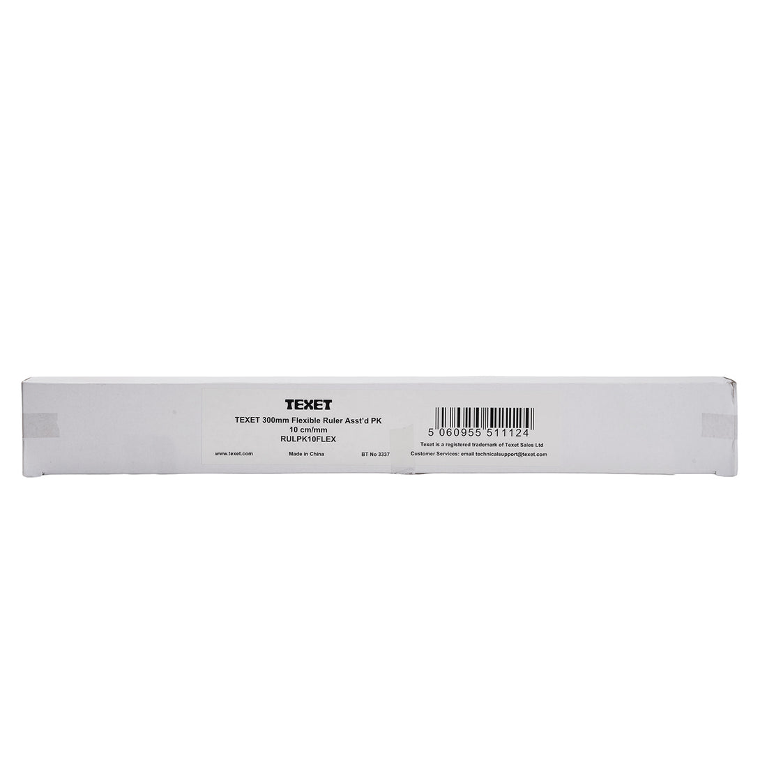 Flexible Ruler, 30cm Pack of 10 in cm / mm