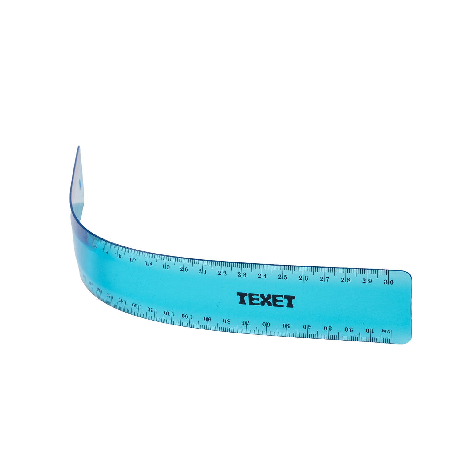 Texet Ruler Flexible Ruler, 30cm Pack of 10 in cm / mm – www.texet.com