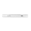 Clear Ruler, 300mm Pack of 10 in cm / mm