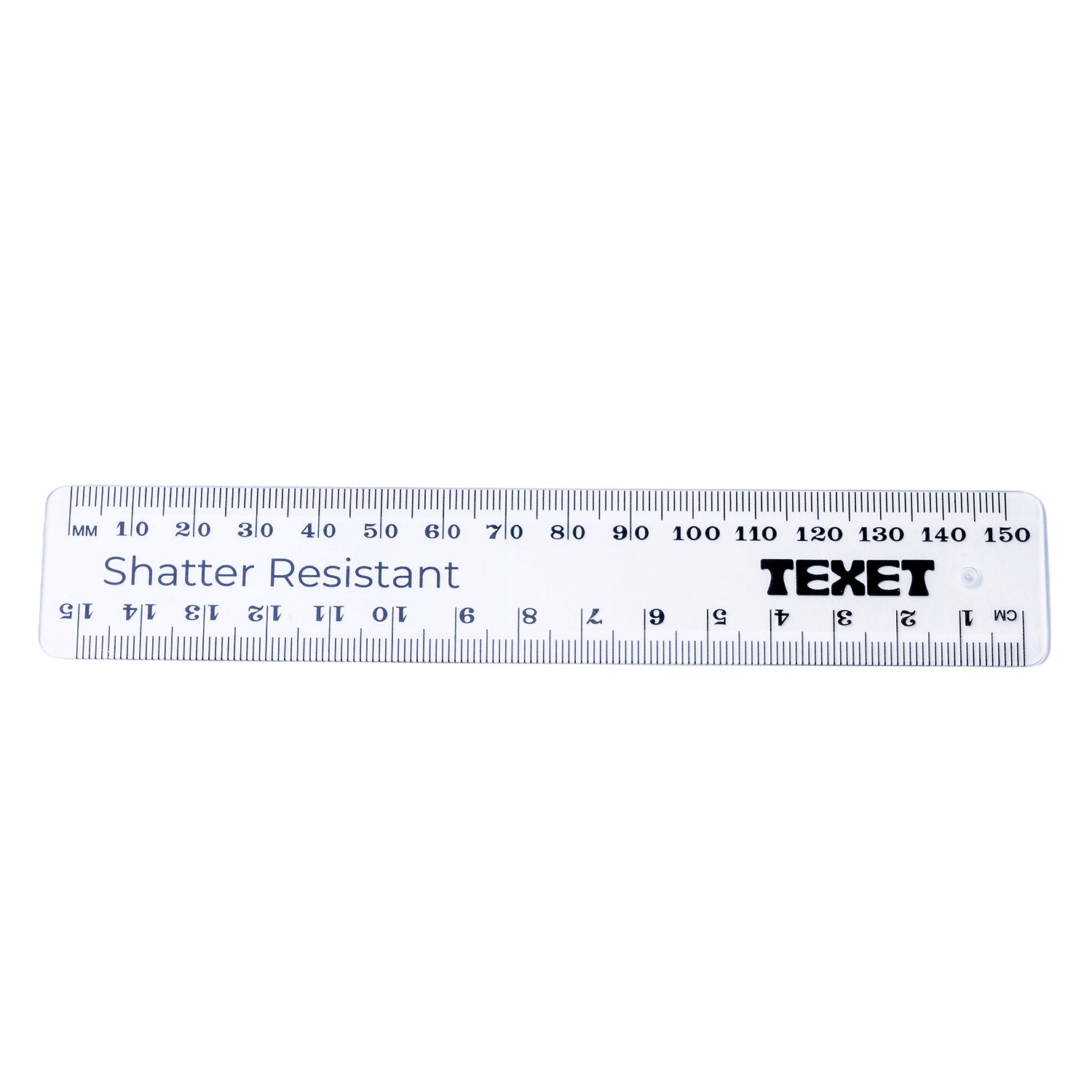 Clear Ruler 15cm, Pack of 10