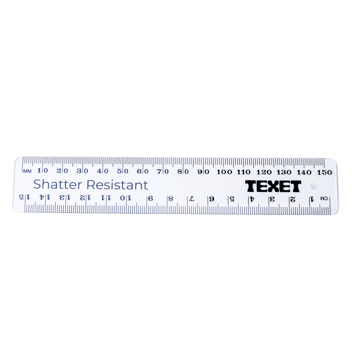 Texet Ruler Clear Ruler 15cm, Pack of 10 – www.texet.com