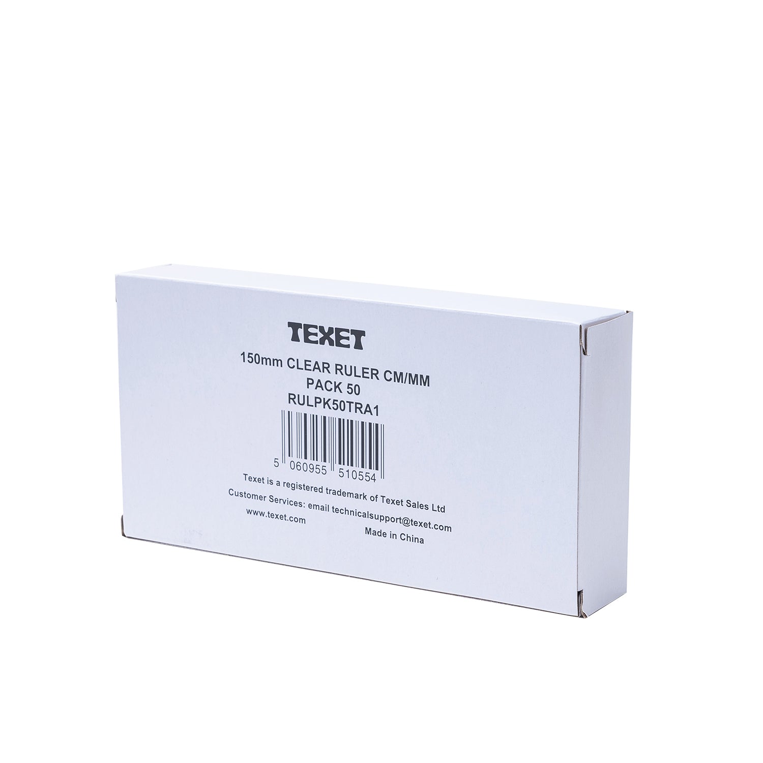 Clear Ruler 15cm, Pack of 50