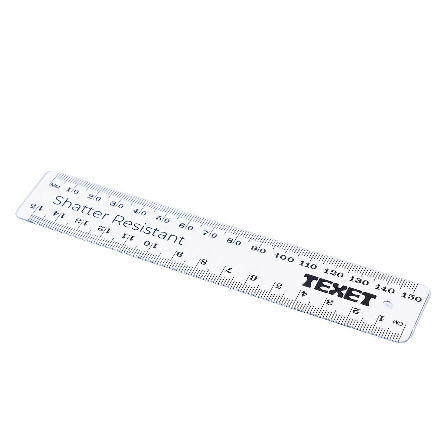 Clear Ruler 15cm, Pack of 50