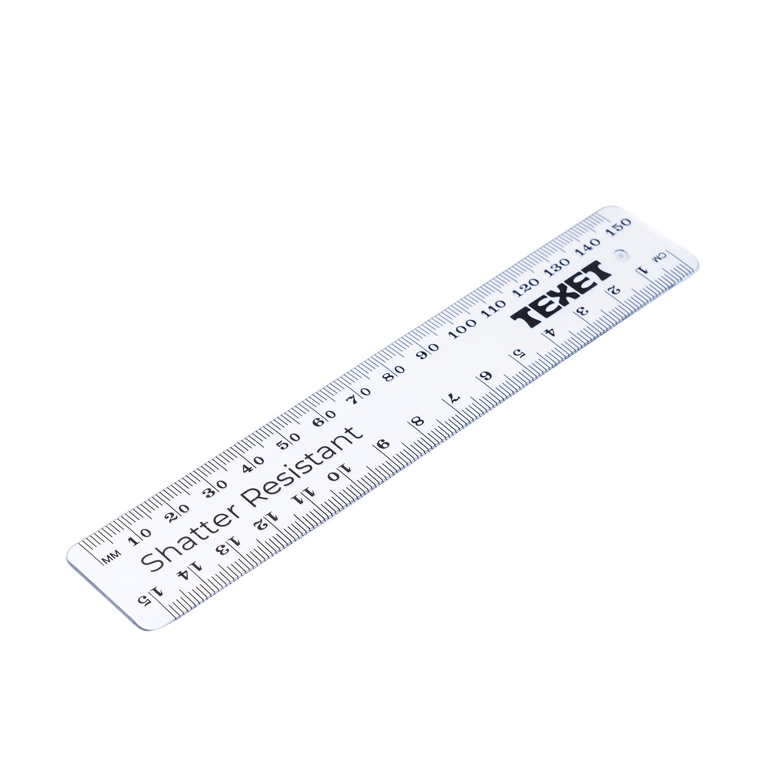 Clear Ruler 15cm, Pack of 50