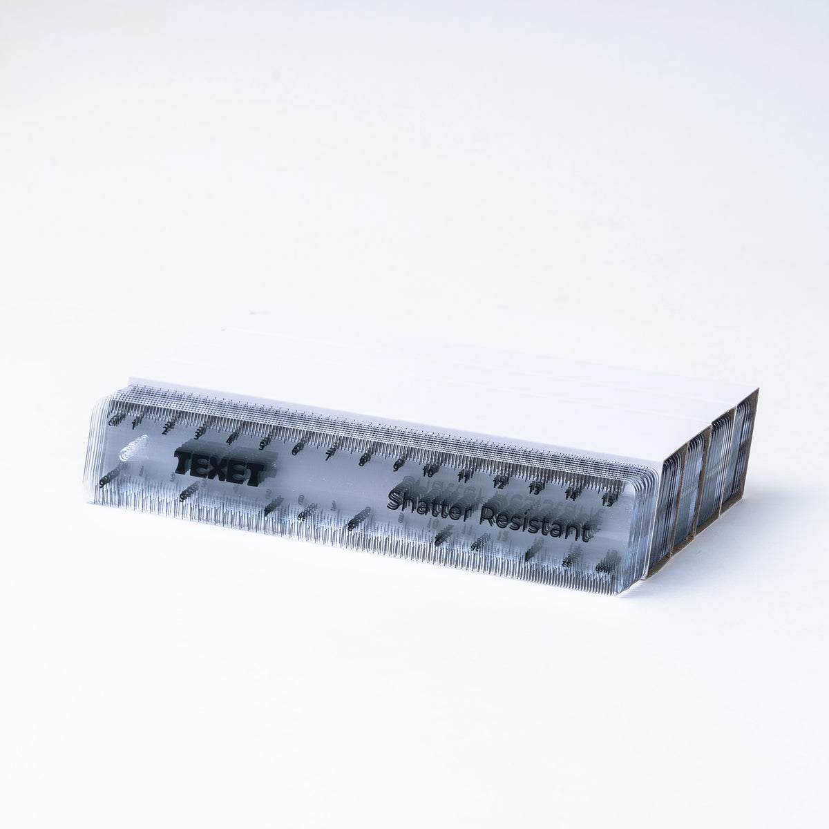 Texet Ruler White Ruler 150mm, Pack of 50 in cm/mm – www.texet.com