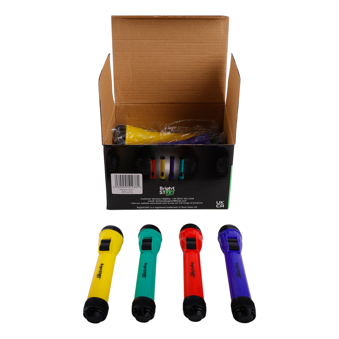 Handheld LED Torch, Pack of 12