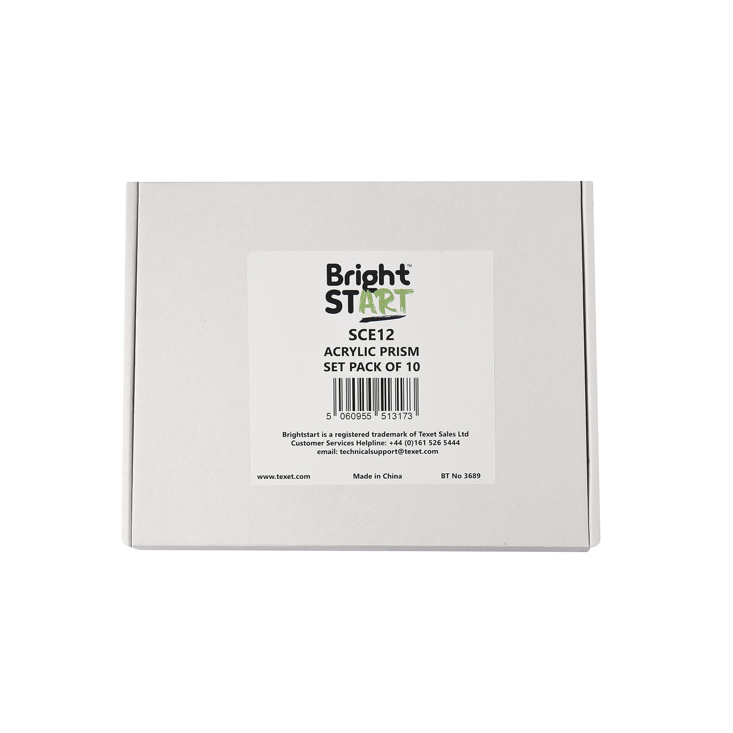 Acrylic Prism Set, Pack of 10